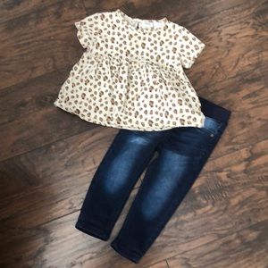 Top and jeggings